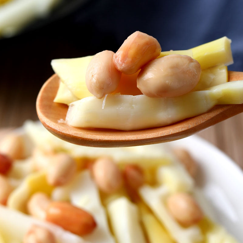 云南泡椒花生脆笋 2/4/8/斤 泡椒笋丝嫩竹笋干罗汉笋开袋即食