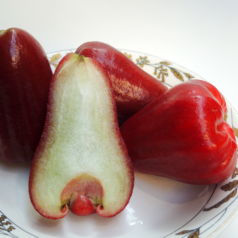 莲雾海南三亚黑金刚水果新鲜雾莲果连雾包孕妇莲雾