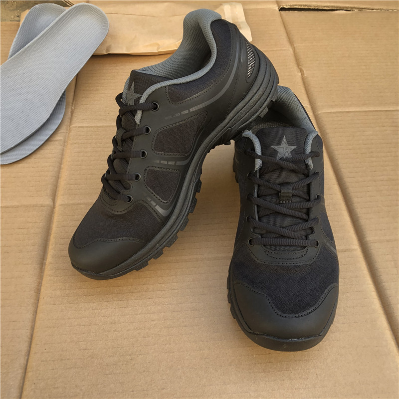 丢丢 春秋低帮防滑透气体能训练鞋运动鞋解放鞋体能作训鞋