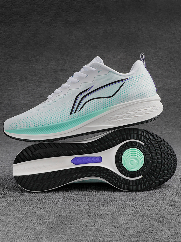 李宁赤兔6新款跑步鞋男鞋减震网面透气鞋子软底跑鞋运动鞋armt015