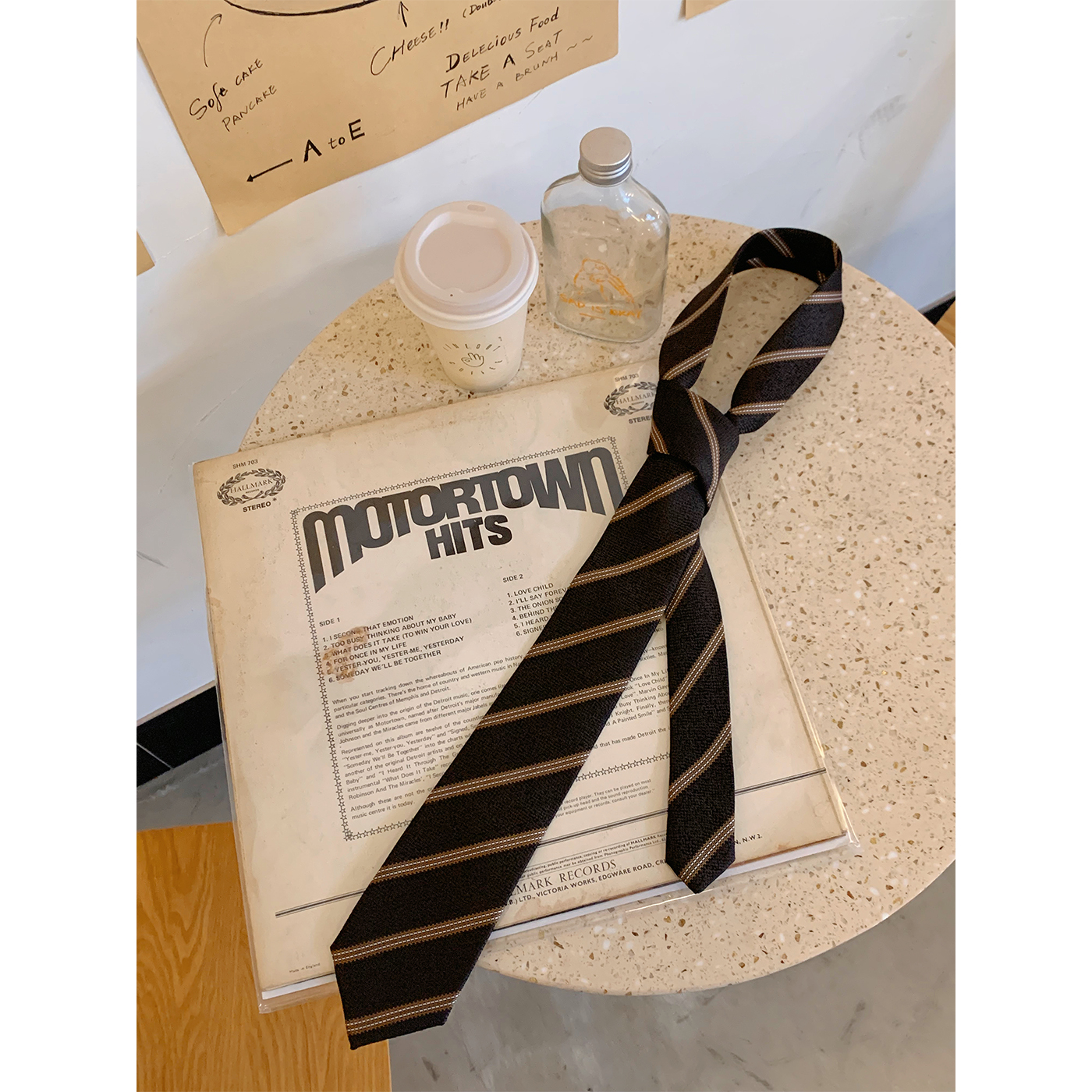 杨泡泡 搭配神器jk小领带格子日系制服风衬衫领结女学生dk领带