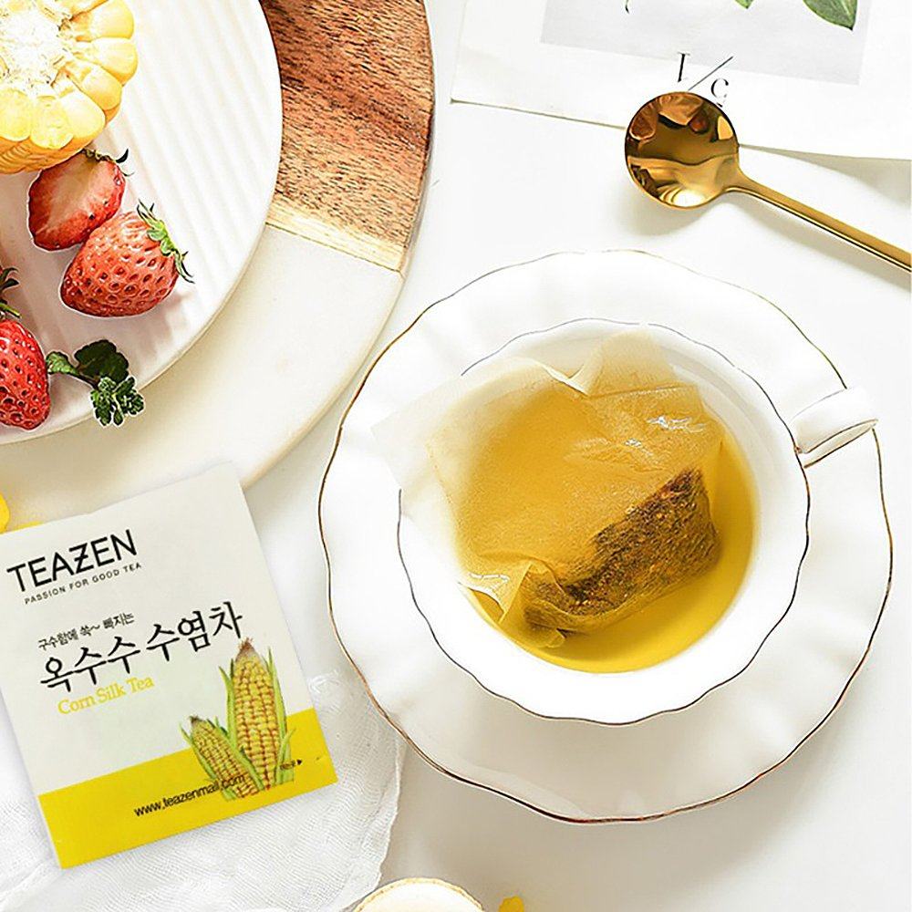 上海costco代购韩国进口teazen玉米须茶包袋泡茶冷热代用