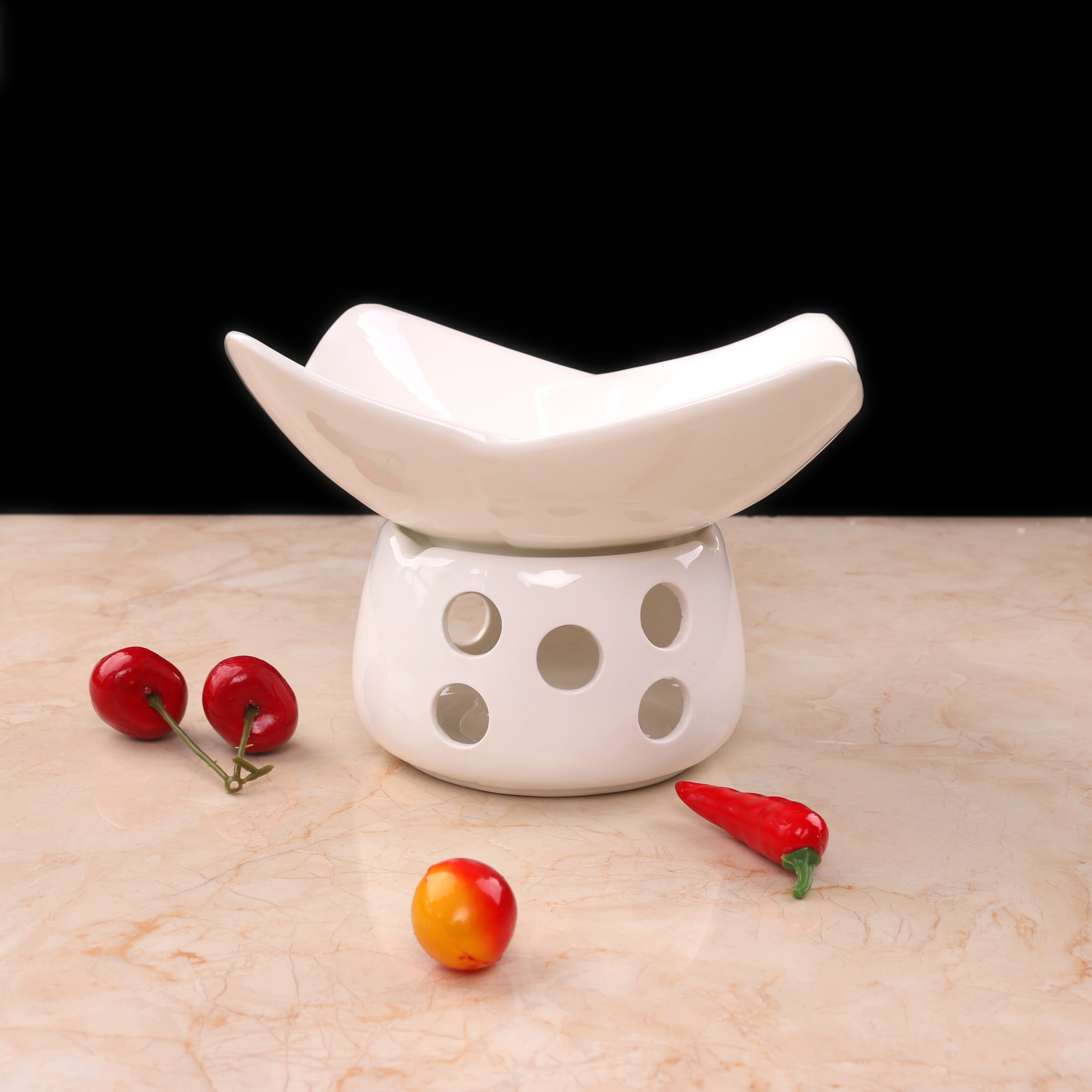 农家菜盘子摆翅保温热菜碗干锅特色中餐明炉会所盘