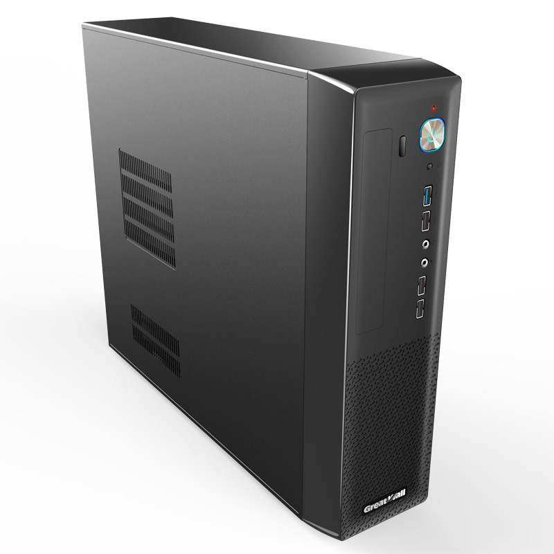 长城tf1桌面型电脑主机机箱电源套装matx主板机箱