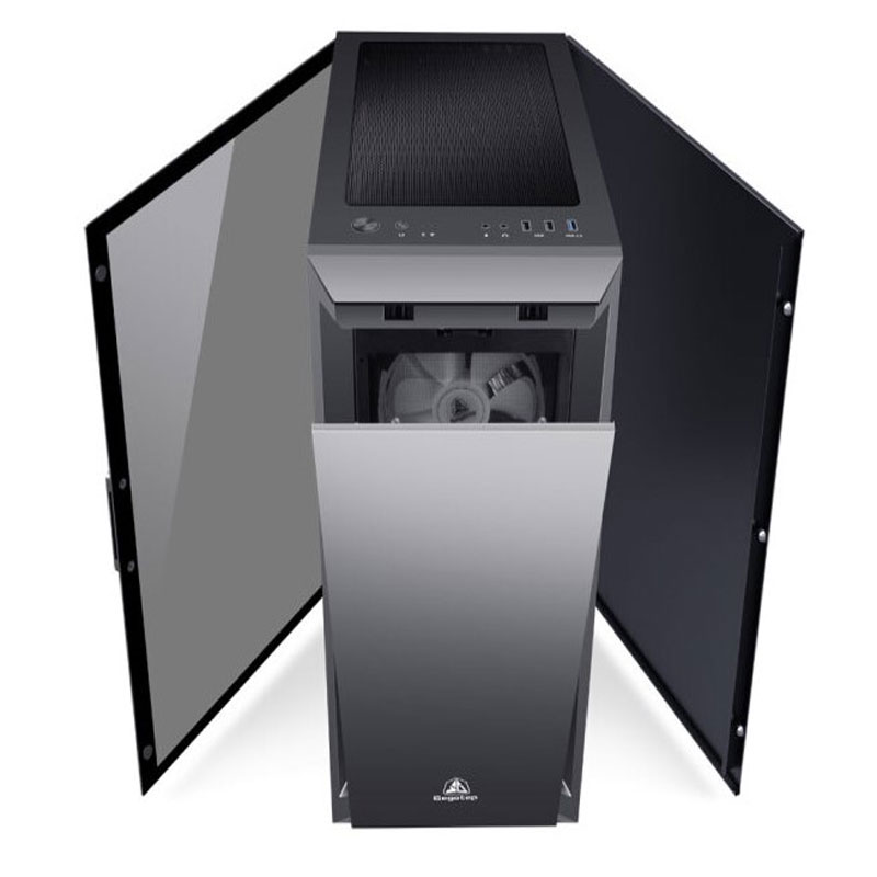 机箱鑫谷灵致系列直男1号全新台式机电脑主机机箱