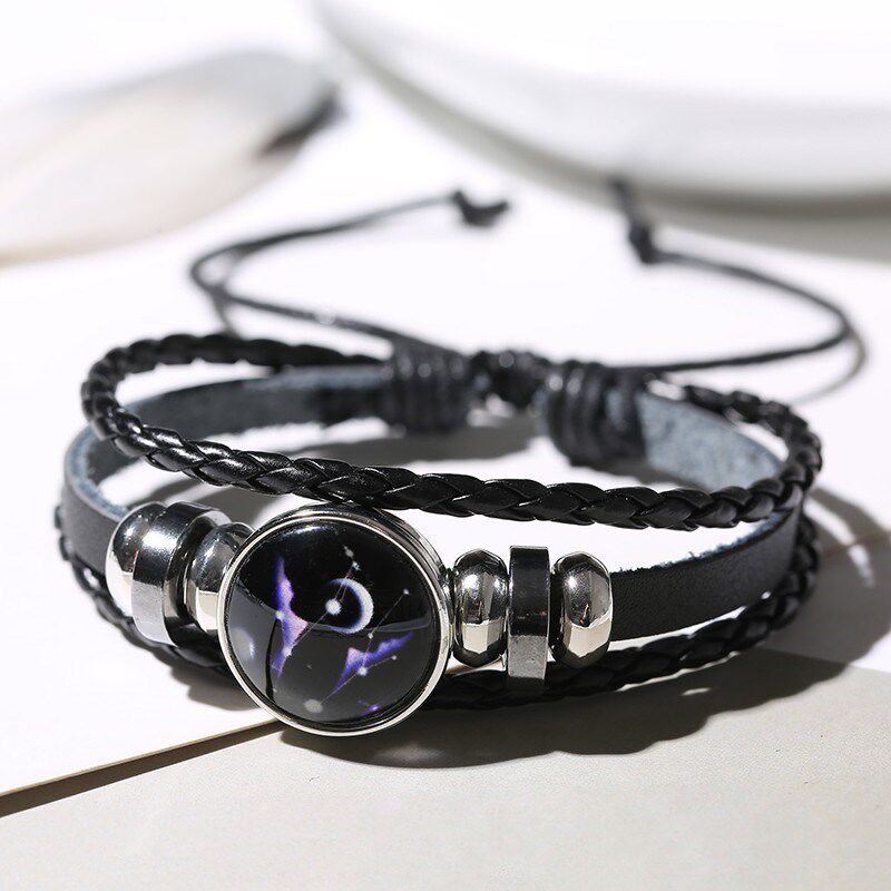 情侣闺蜜手链发光夜光手环女学生星座ins饰品文化创意手环