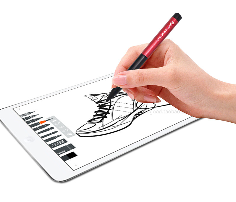 trupon主动式电容笔ipad超细手写笔三星安卓平板手机高精度绘图笔