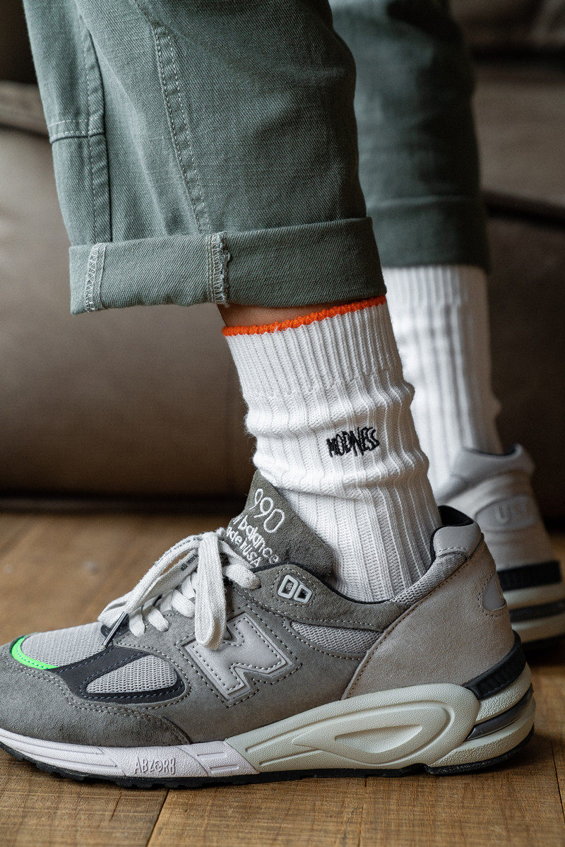 余文乐袜子粗针毛线袜男潮潮牌中长筒袜日系长袜中筒袜