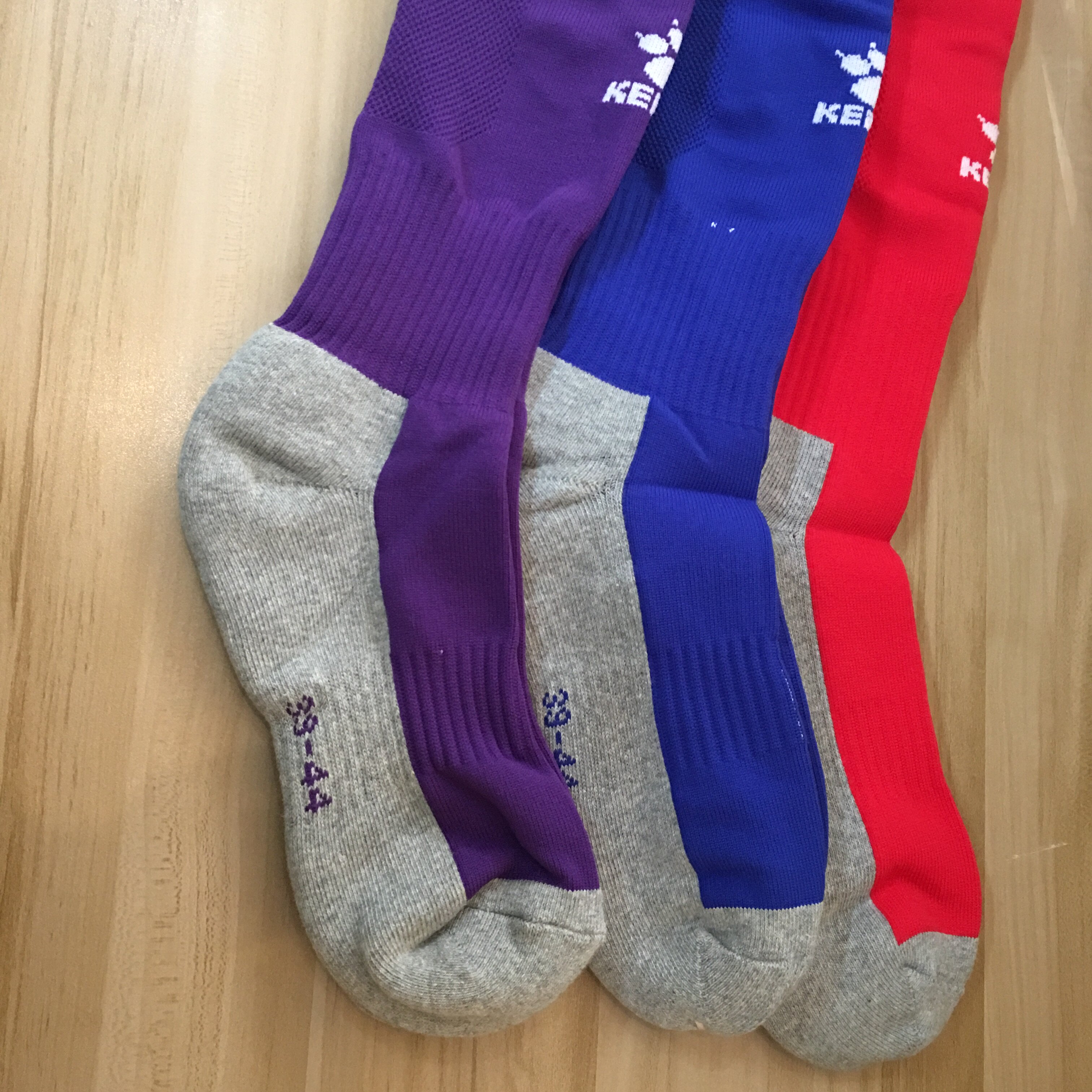 kelme卡尔美足球袜球成人防滑加厚毛巾底比赛长筒球袜子儿童球袜