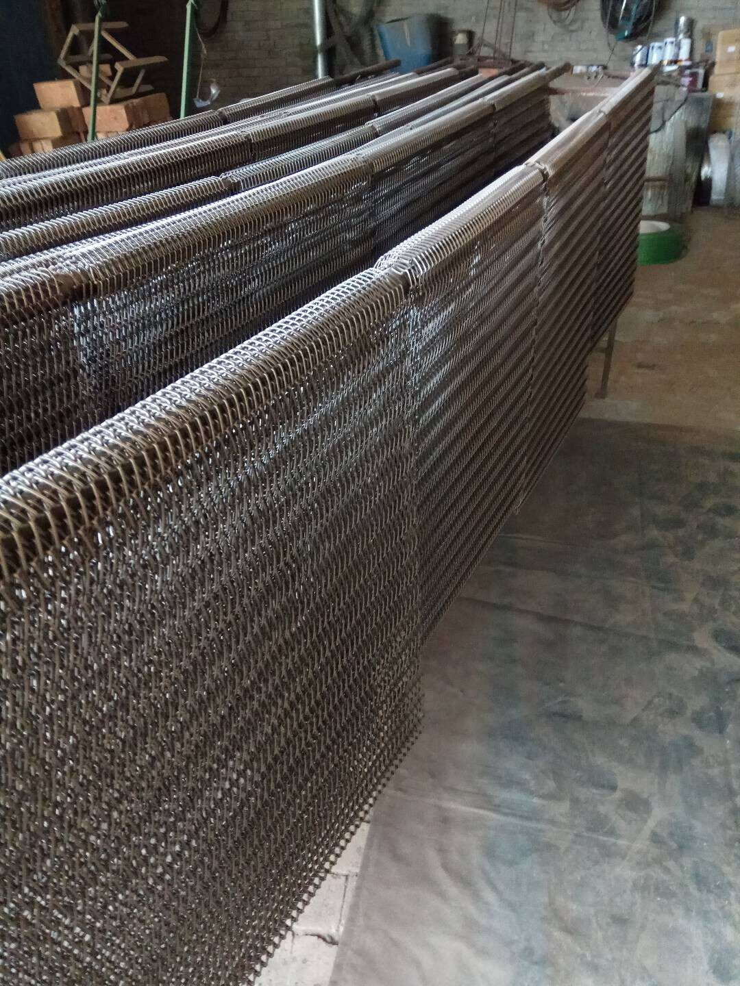 装饰网金属字型办公室隔断网帘幕墙铁网酒吧装饰珠帘