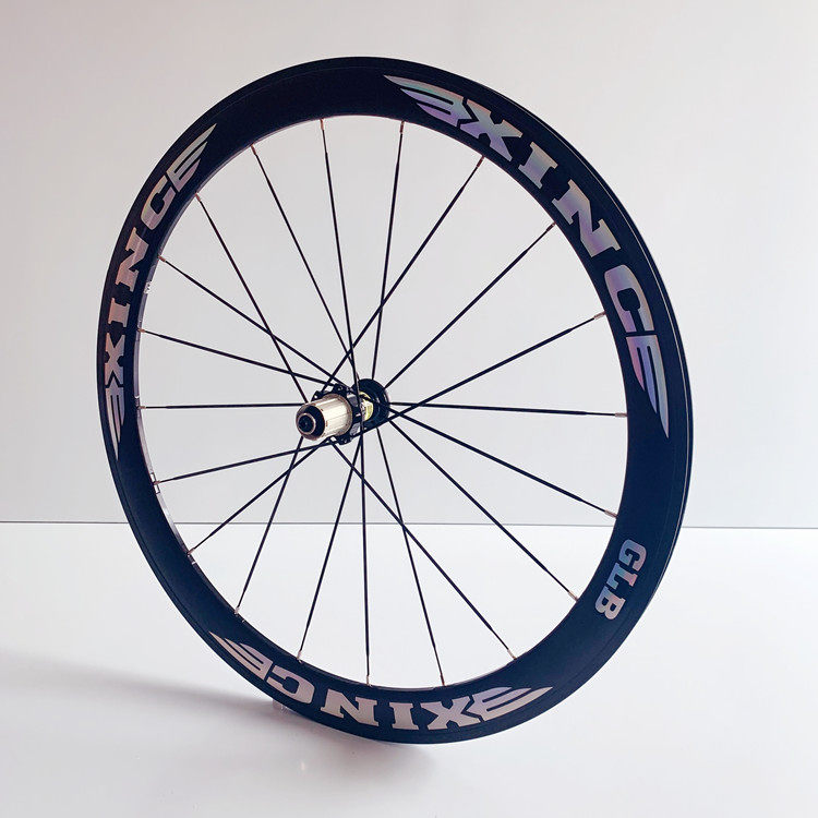 700c扁条协达破风直拉圈刹新创xinc自行车公路自行车轮组