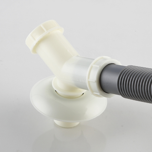 洗衣机排水管防臭三通厨房面盆4050pvc下水管道地漏专用接三头通