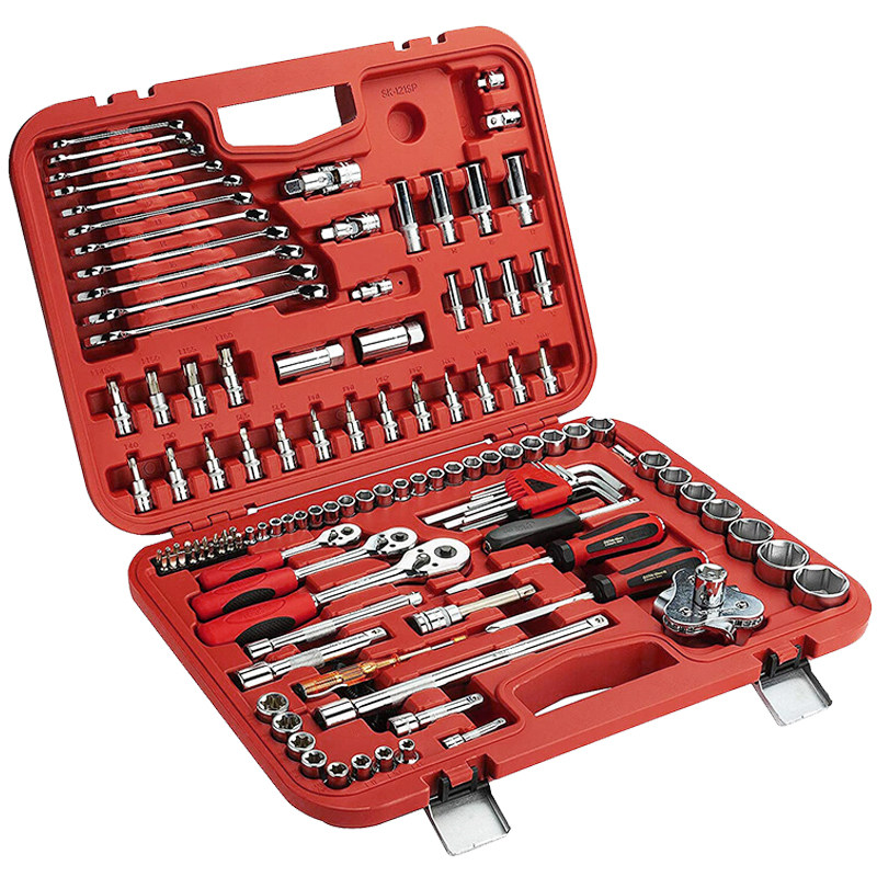 工具捷科汽修机修机修工套装件套汽车修理棘轮扳手旋具套筒