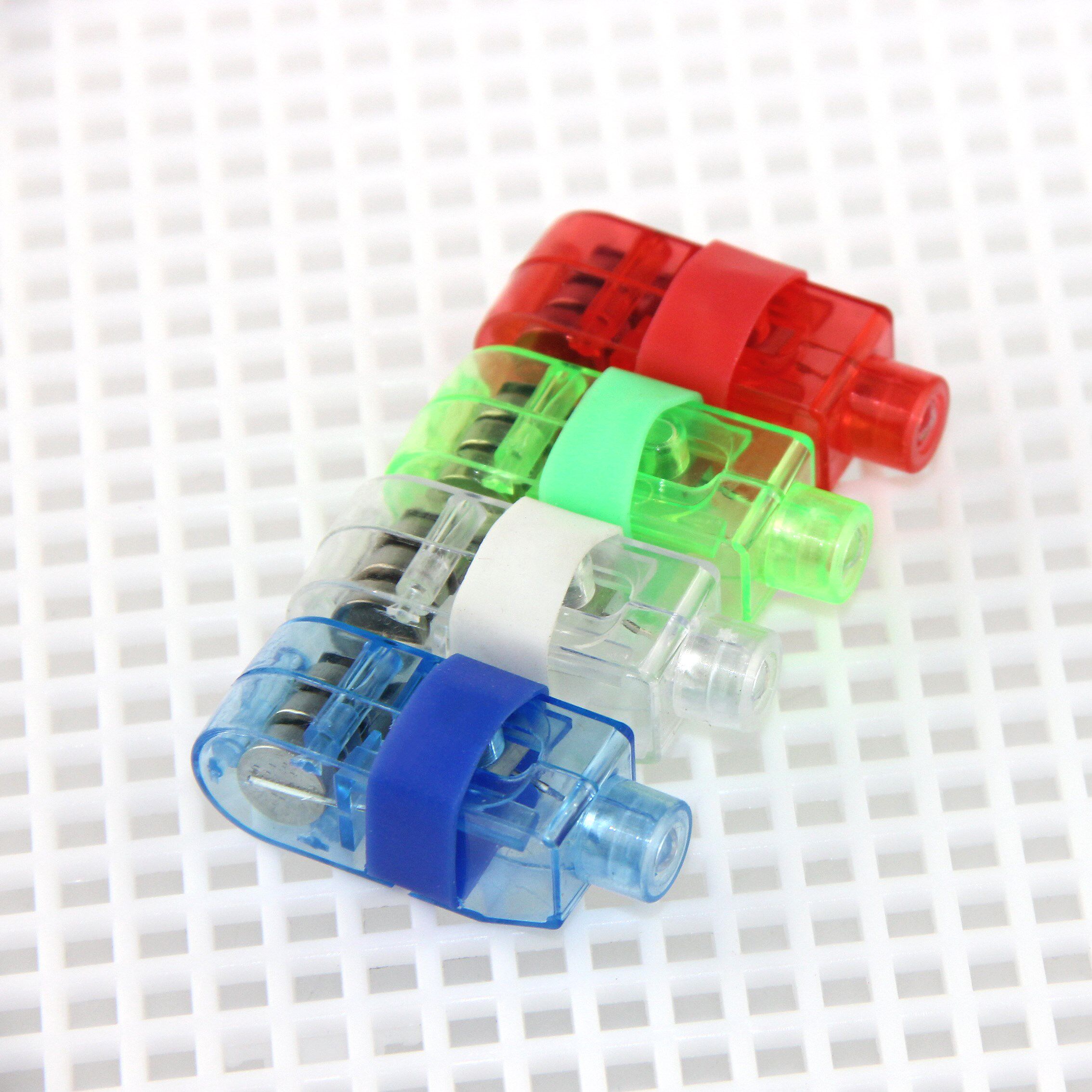 花手激光玩具led发光炫彩手指蹦迪闪光戒指发光玩具