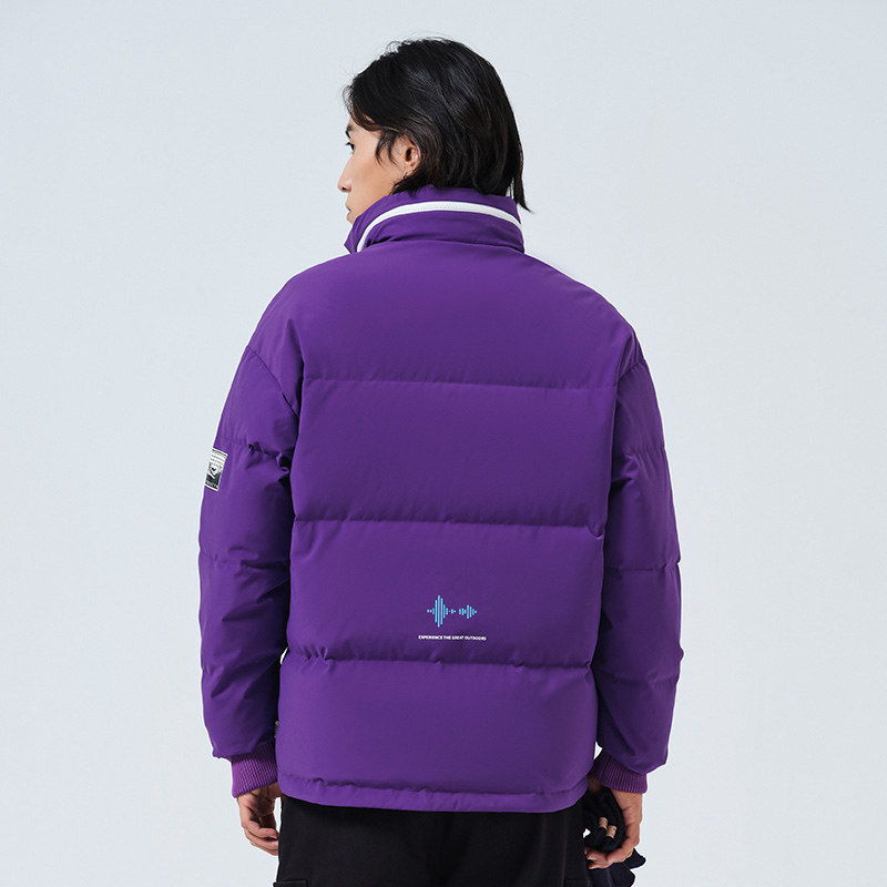 明星同款outdoorproducts2021新款工装潮牌印花加厚羽绒服男