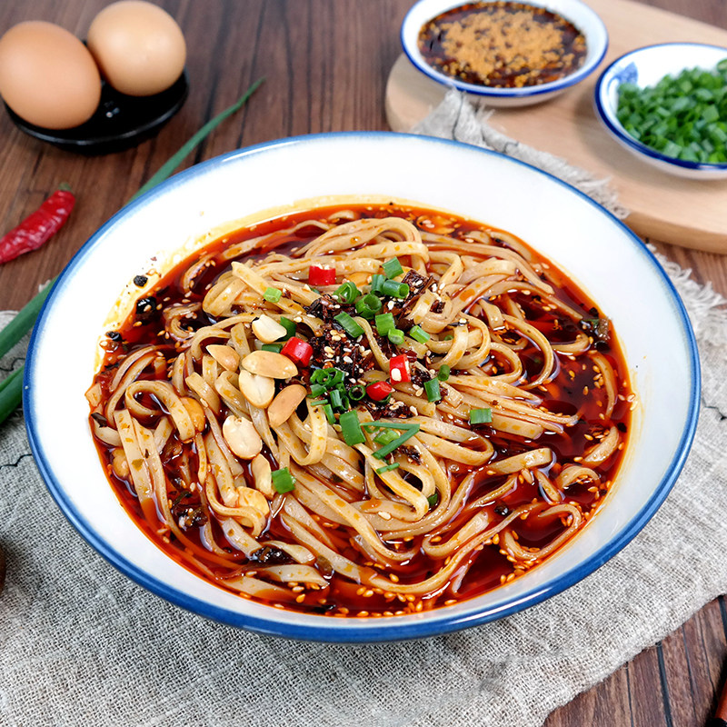 重庆小面麻辣小宽袋装调料方便方便面面条正宗面条