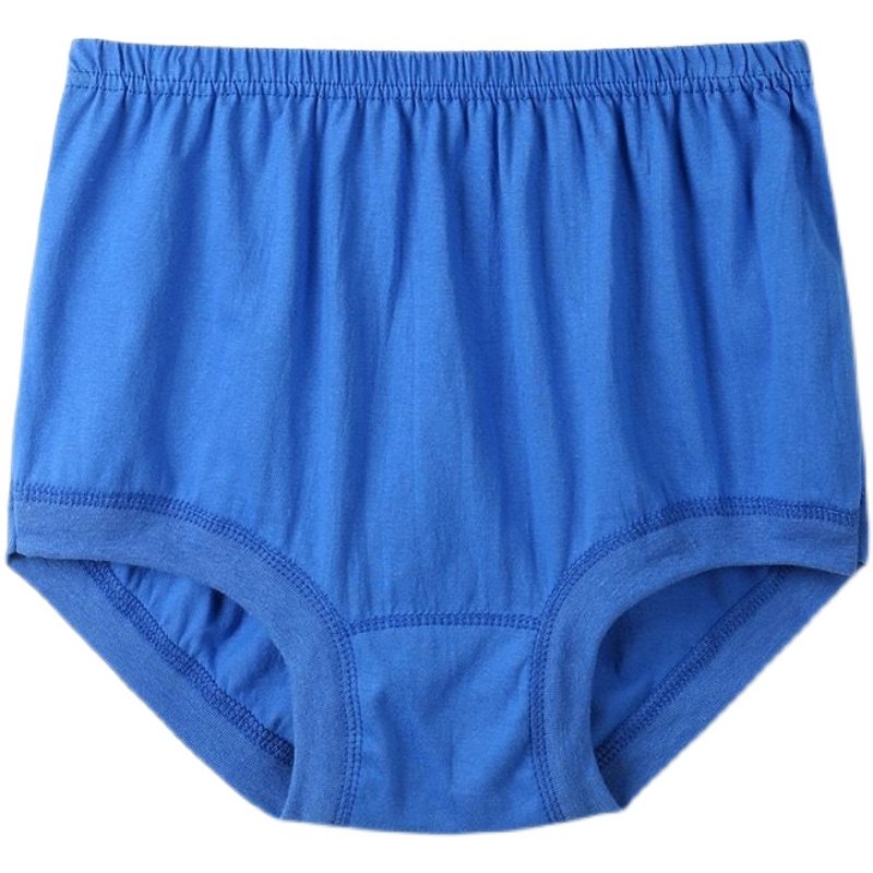 中老年人男士纯棉内裤老人全棉三角高腰爸爸爷爷男三角内裤