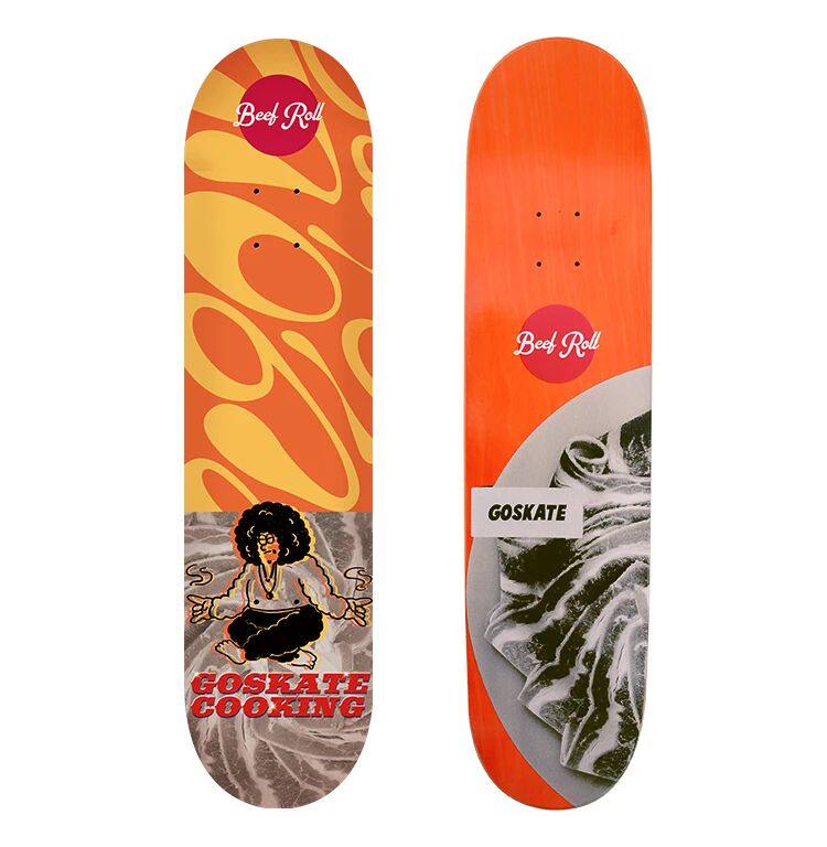 硬骨滑板goskate系列2020圣诞特别款包砂包滑板