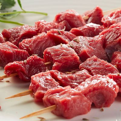 友情客串户外牛肉串60串烧烤新鲜散养烧烤食材批发包邮肉串冷冻