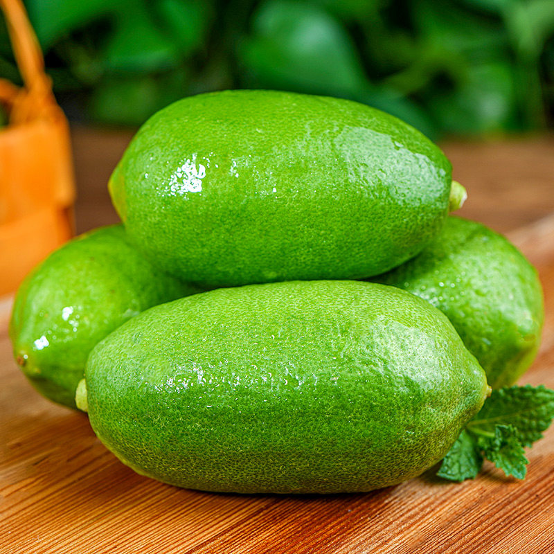 柠檬新鲜香水应当当季水果广西青香皮薄多汁柠檬