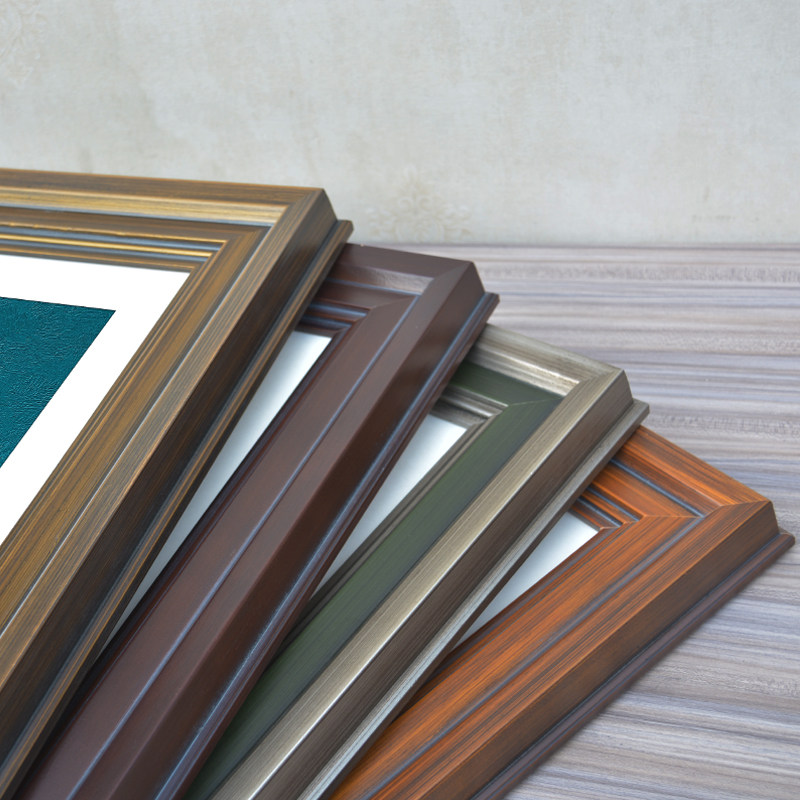 实木海报装饰4k36寸16寸装裱画框简约定制相框