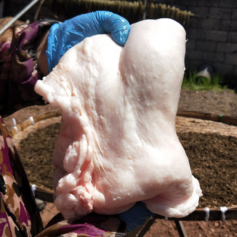 板油正宗农家散养黑土新鲜猪油熬油肥肉10斤装生猪肉