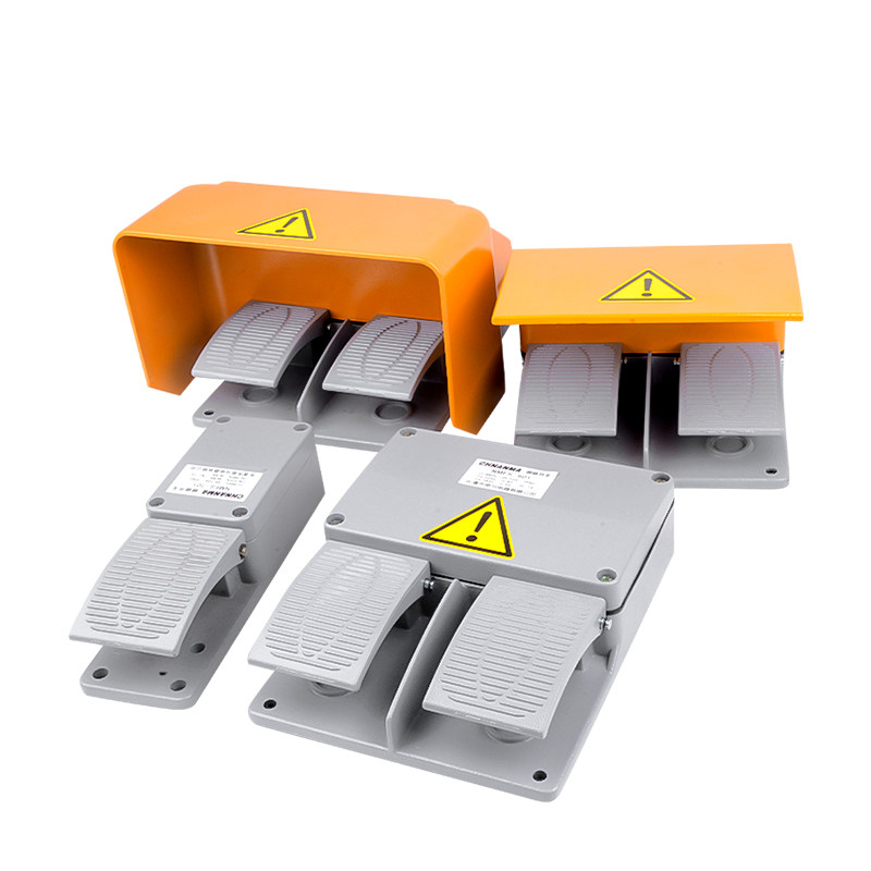 chnanma脚踏开关ydt1-18-16-15-17双向气动220v冲床折弯机开关