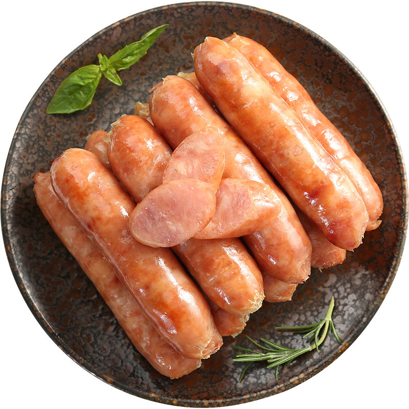 肉司令脆皮烤肠500g火shan石烤肠肉香肠热狗冷冻食品地道烤肠机肠