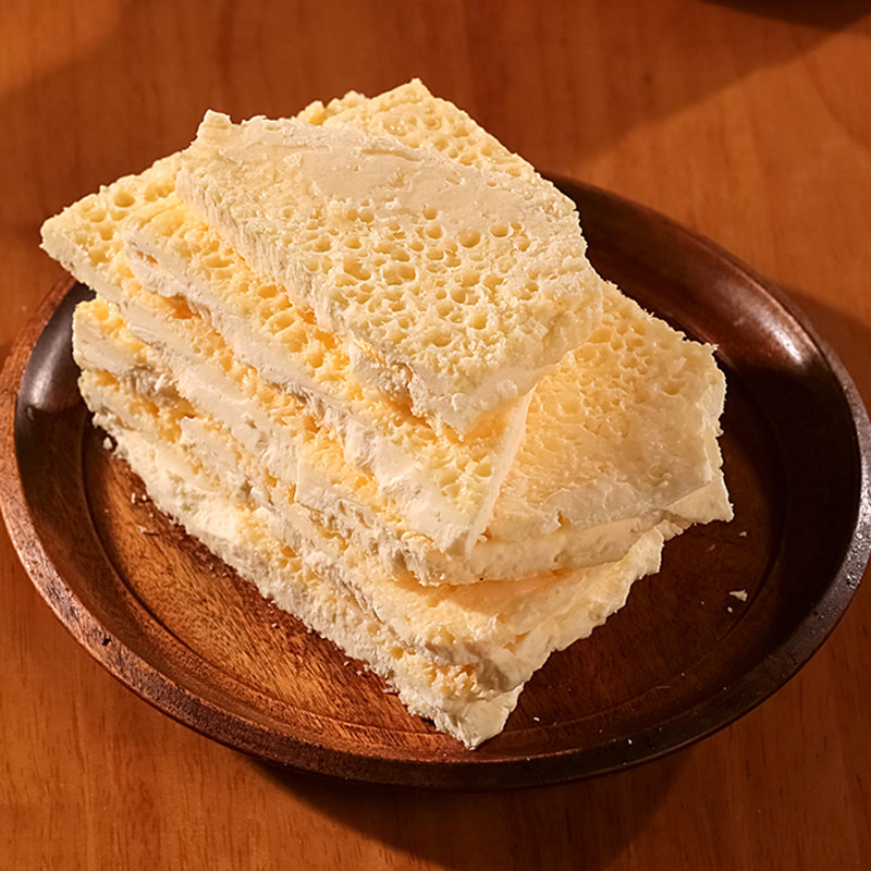 鲜奶皮子内蒙特产奶皮牧民手工蔗糖生酮奶制品奶皮