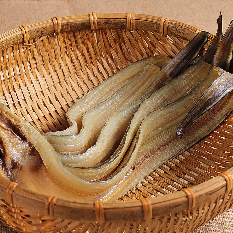 老沈海鲜沙鳗干沙鳗鲞整条500g左右鳗鱼新鲜鳗鱼