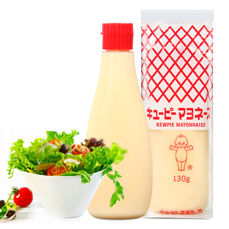 丘比蛋黄黄酱卡路里减半丘比特沙拉茜茜同款日本沙拉