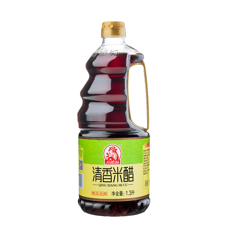 巧媳妇1.3l清香米醋酿造食醋桶装烹调炒菜凉拌醋制品