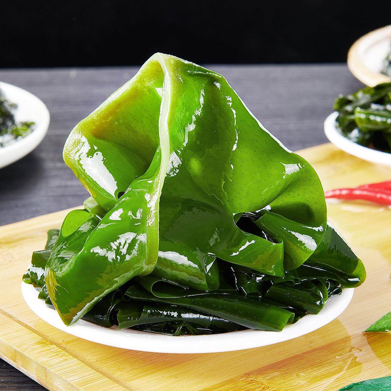 裙带饭菜宝宝菜干盐浸整箱盐啧海带韩式小吃海带