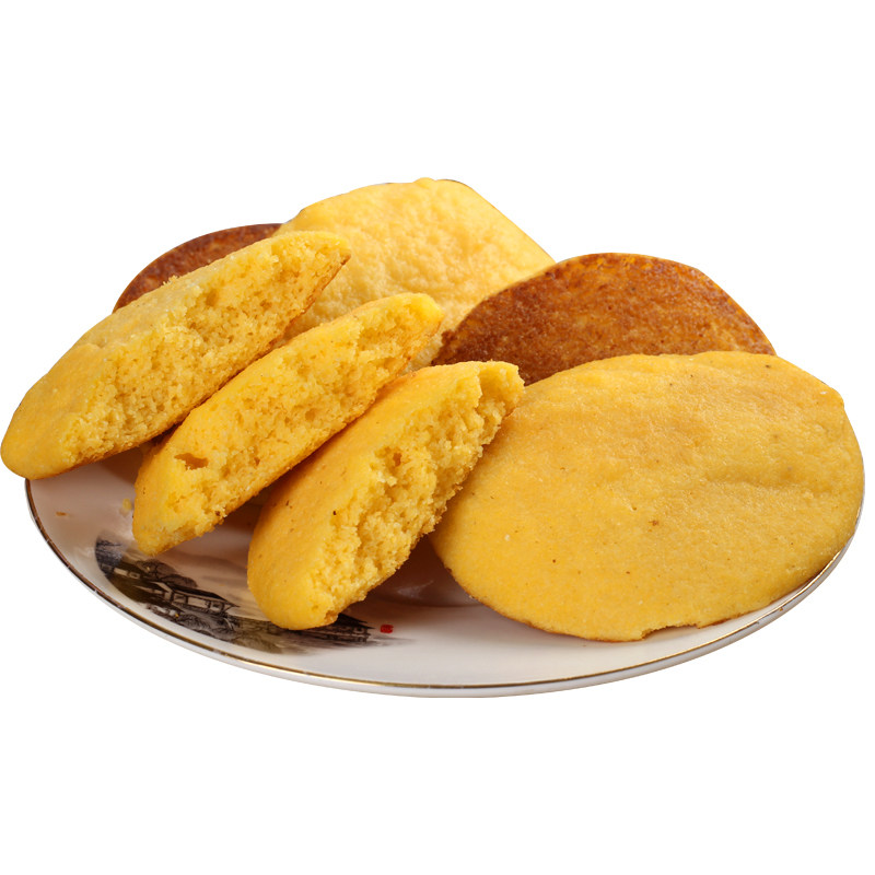 玉米锅贴玉米饼饼子东北特产小饼2斤包邮玉米面煎饼