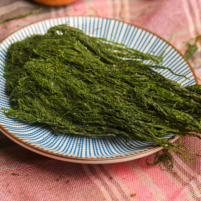 苔条优质海日晒海苔菜条天然鲜香新鲜花生紫菜