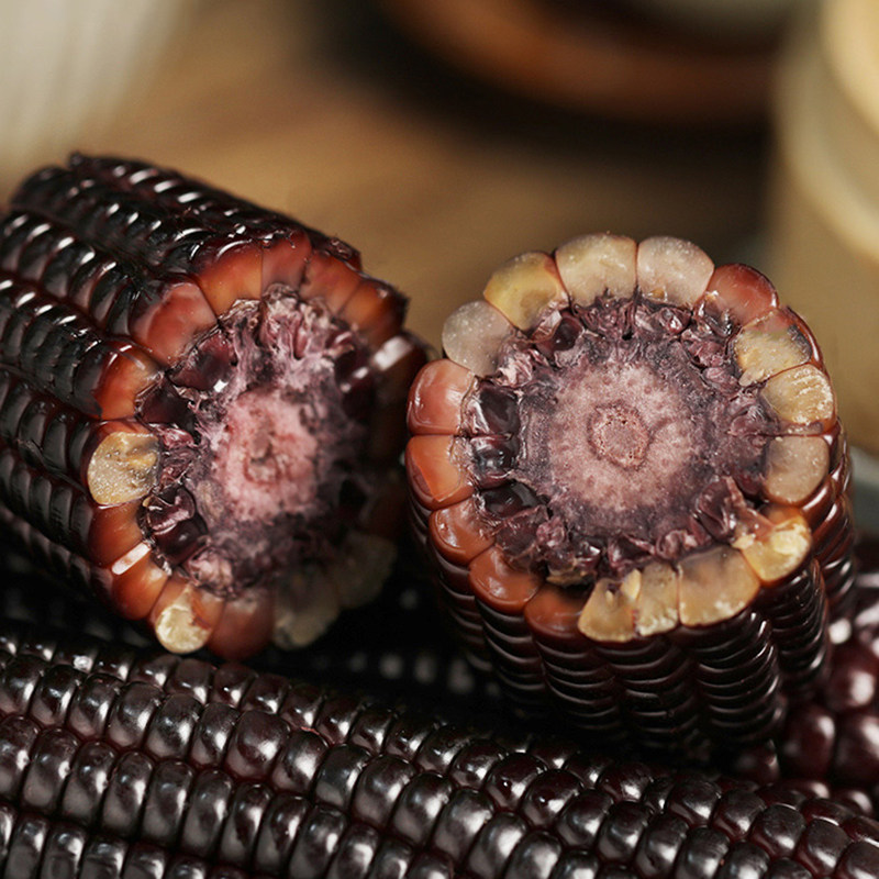 玉米乌粒金花山西农科院研究所清甜新鲜现摘真空玉米