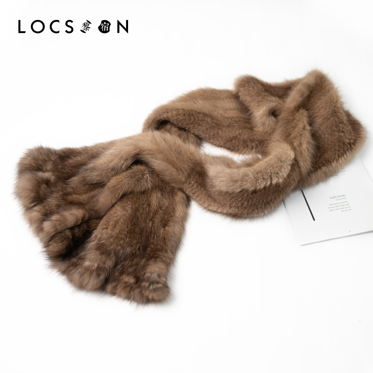 黎宿貂皮皮围巾男女水貂紫貂毛奢级长款皮草围巾围巾