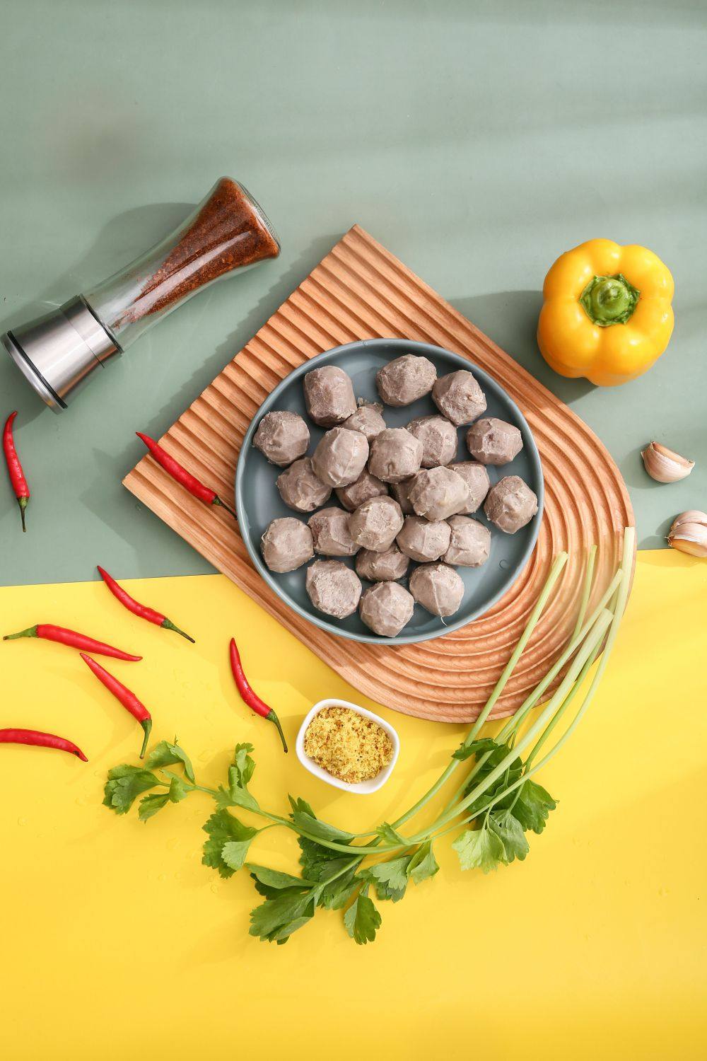 肉丸植物君优优选正宗潮汕牛肉一斤潮州火锅牛丸