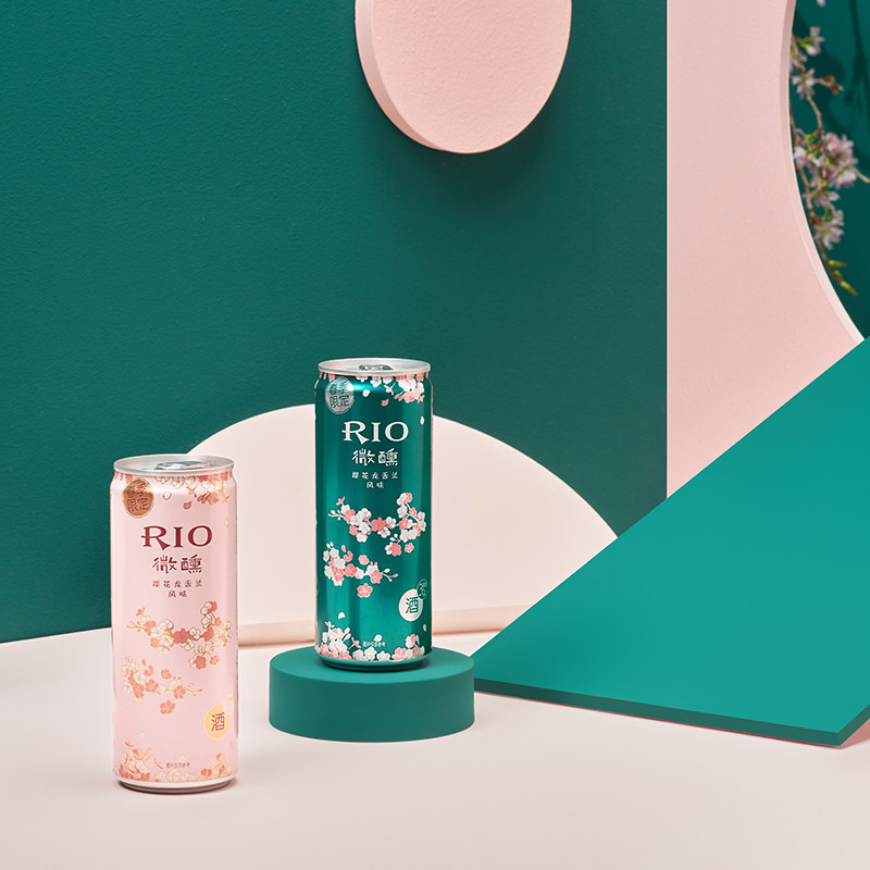 rio锐澳樱花款330ml*6罐