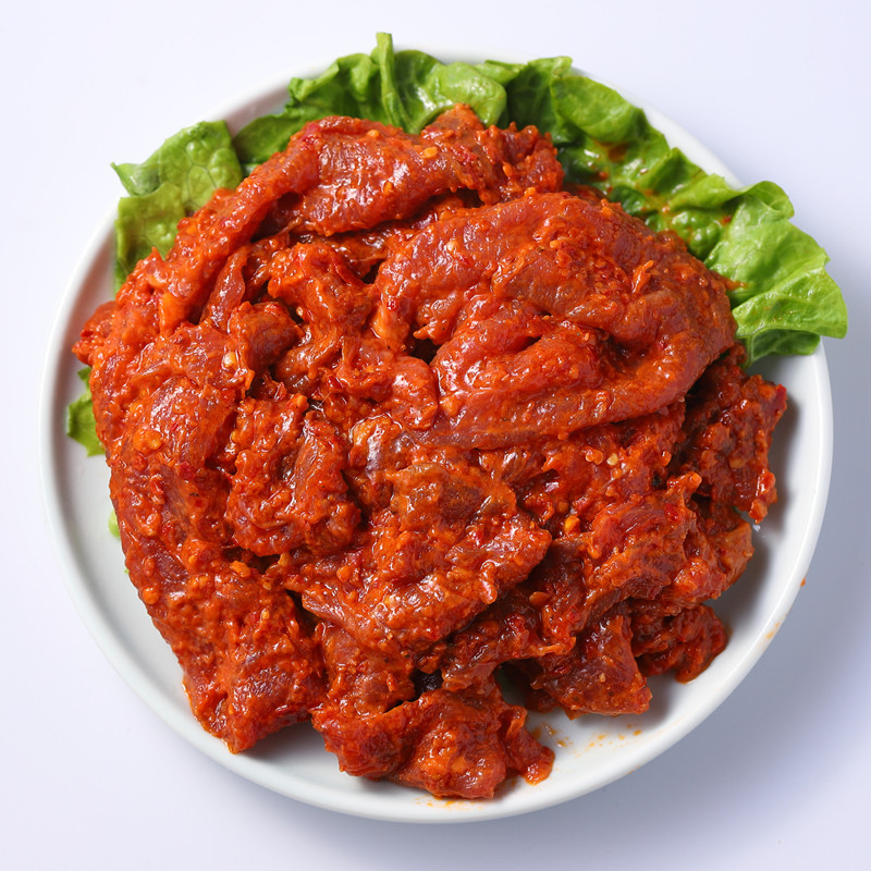 牛肉火锅麻辣150g调理腌制半成品香辣肉片重庆牛肉卷