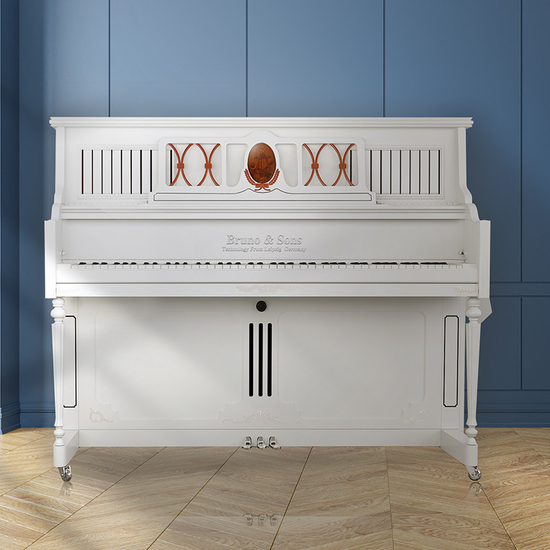 专业bruno布鲁诺up125大谱架全新演奏儿童家用考级钢琴