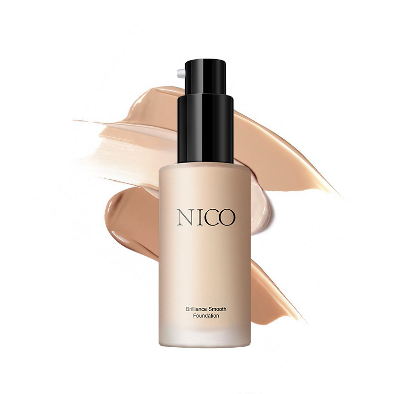 【线下专柜正品nico粉底液30ml】【遮瑕 粉底二合一】自然色/象牙白
