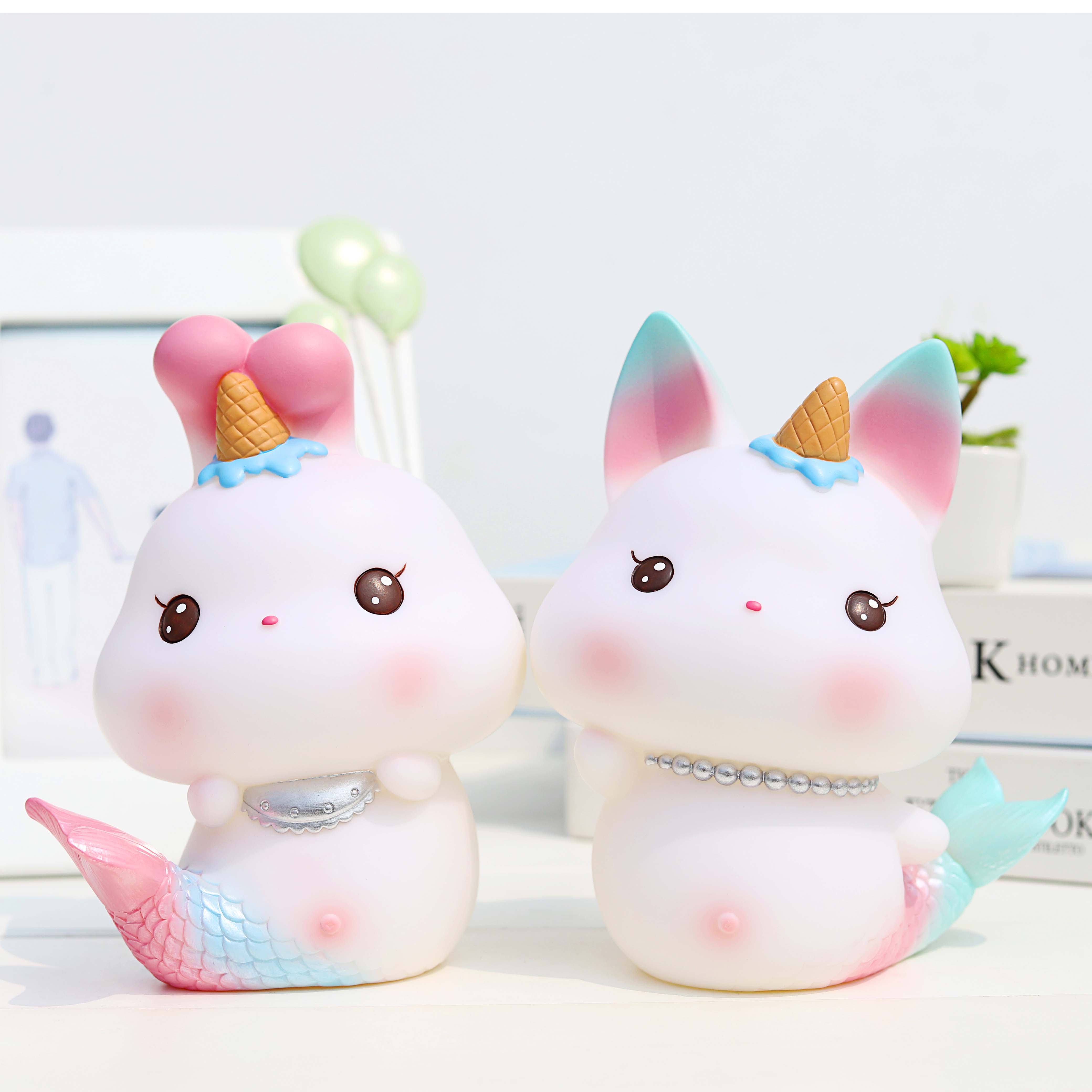 儿童存钱罐女生可爱网红小清新韩国创意少女心储钱罐防摔女孩卡通