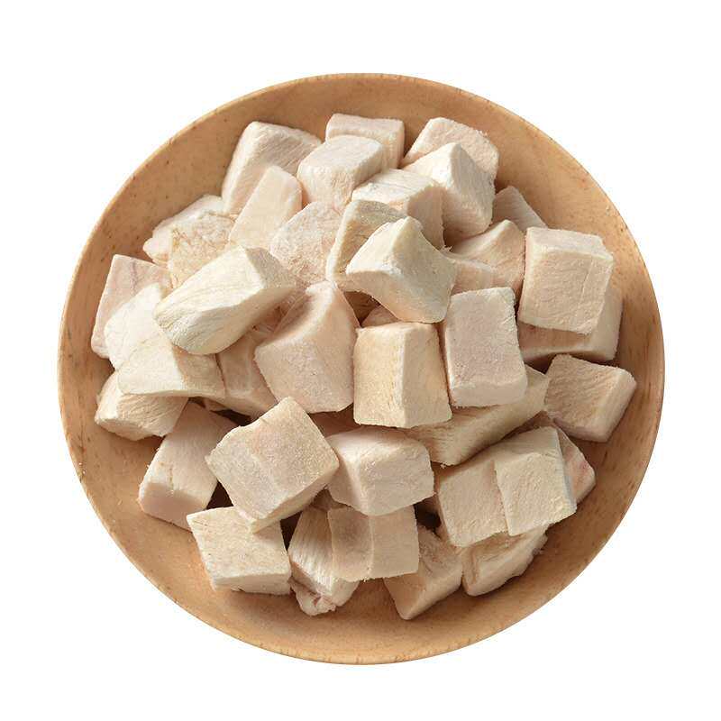 宠物零食冻干鸡肉100g鸭肉粒鸡小胸鸭小500g猫零食罐