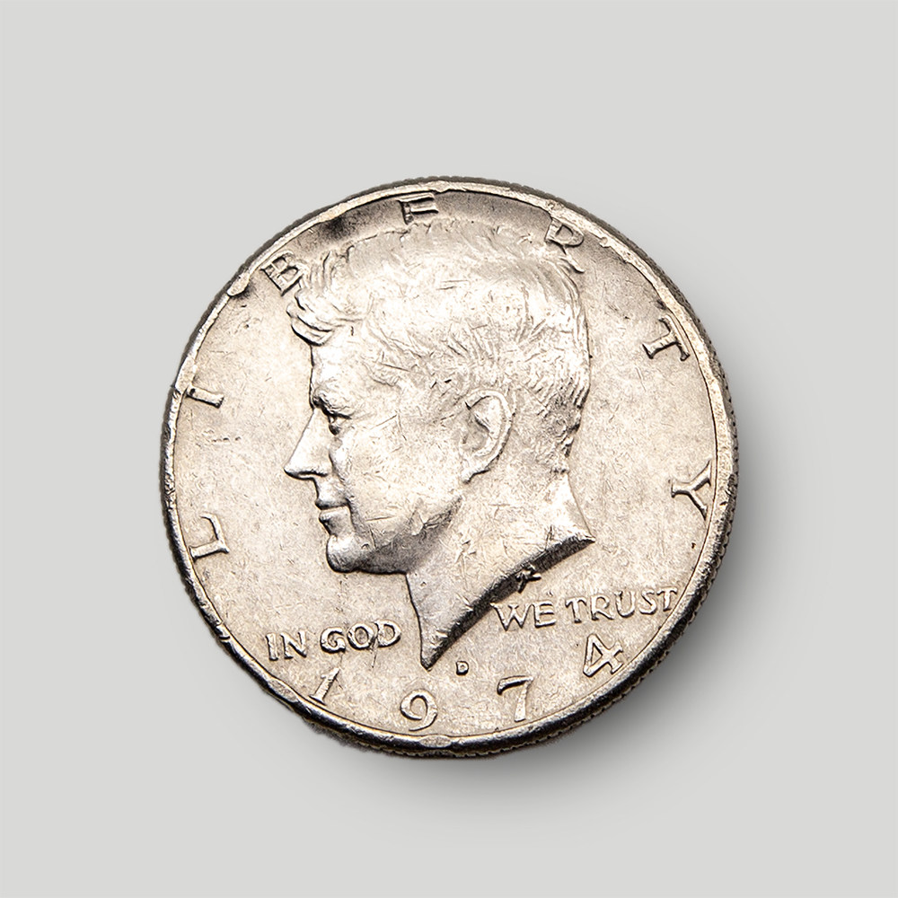 魔术肯尼迪美元抖音同款道具手指硬币美分penny魔术道具