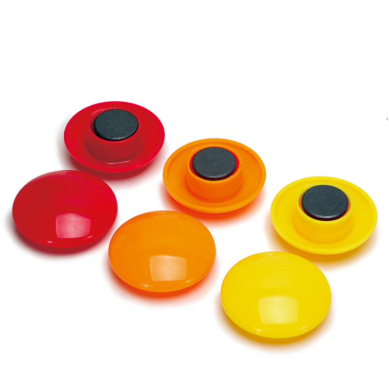 彩色强力华杰白板磁扣磁珠磁铁磁吸办公用品办公磁性贴