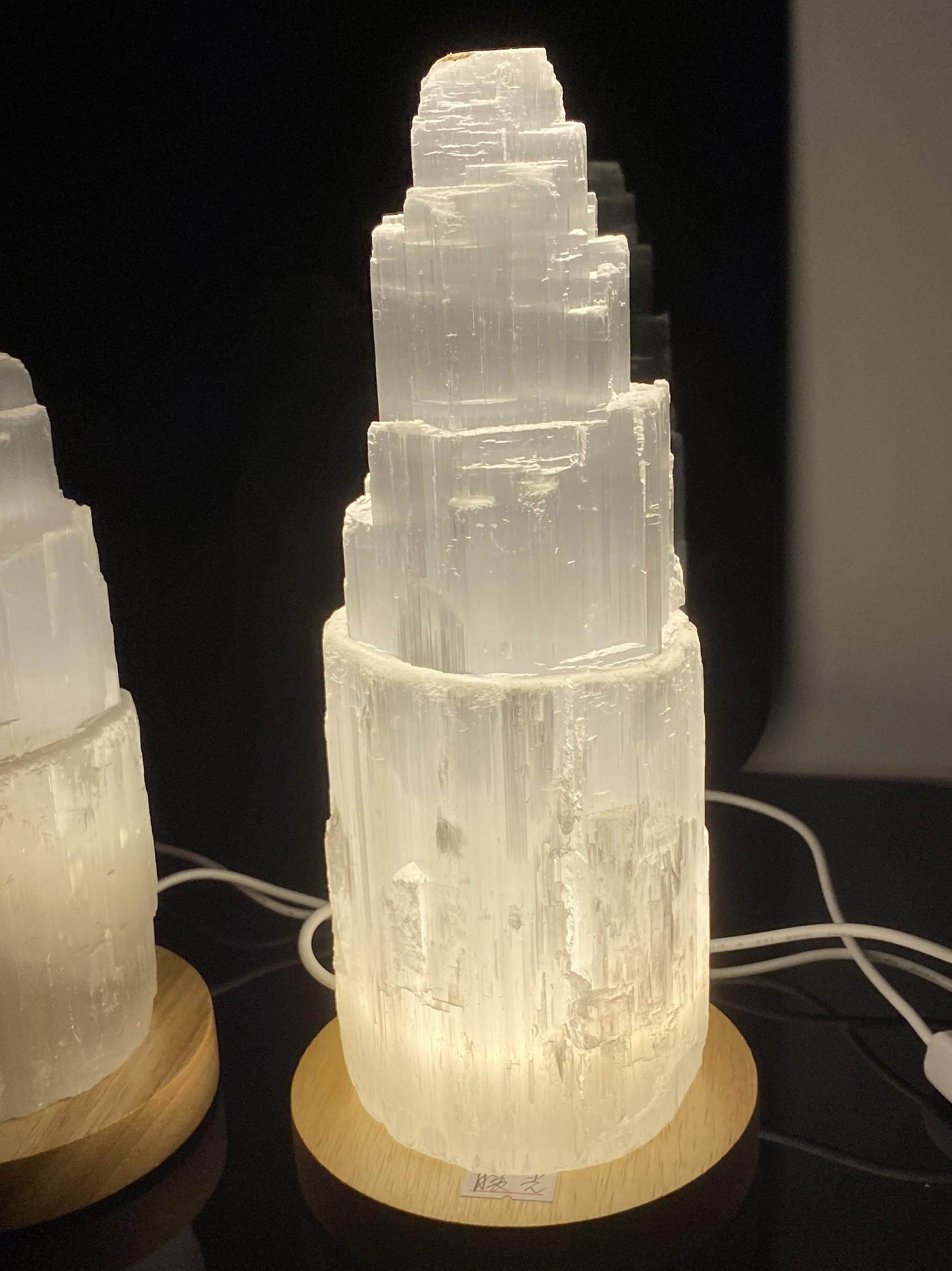 石膏天然居家装饰居家疗愈石能量水晶之门摩洛哥白石膏摆件