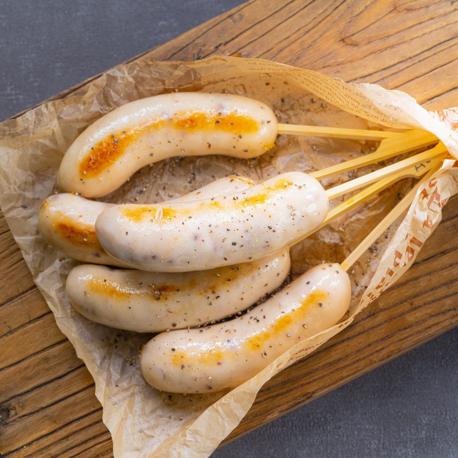 东洋爽脆墨鱼1kg白墨鱼肠热狗肠 - 淘乐搜