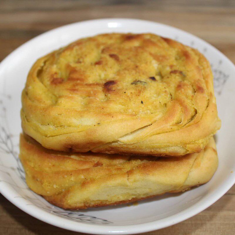 酥馍甘肃风味小吃平凉特色葱花咸味即食酥饼当日其他食品