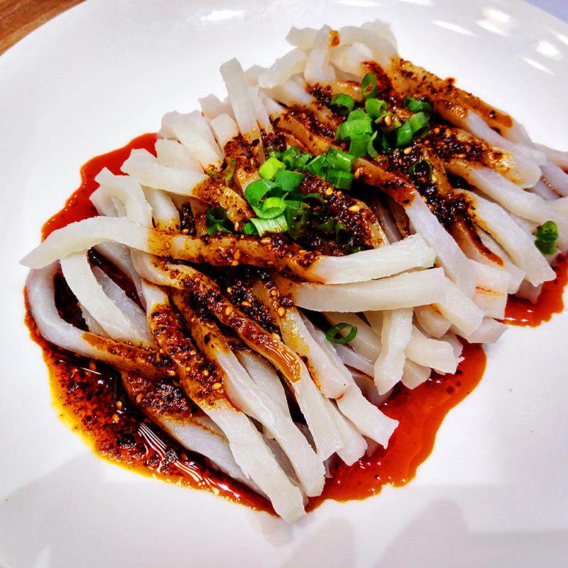 甘肃面食小吃平凉特产泾川面筋真空装非凉皮其它